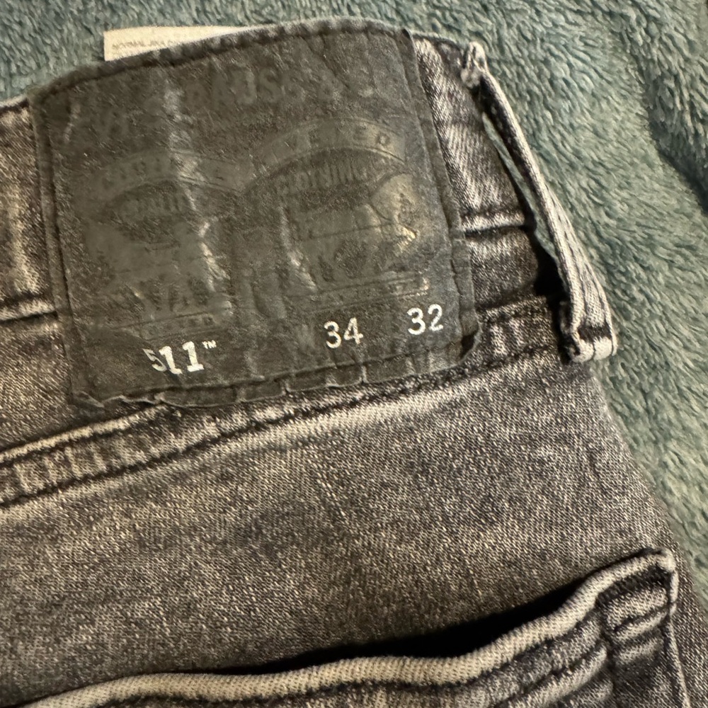 Levi's Black Slim Jeans Classic Style